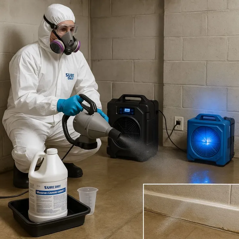 Sanitization and Odor Removal process in Tyler, TX