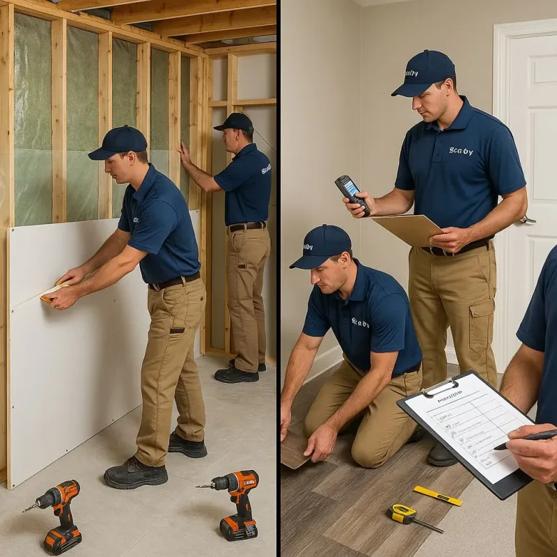 Repairs and Reconstruction process in Tyler, TX
