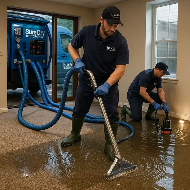 Water Extraction and Removal process in Tyler, TX